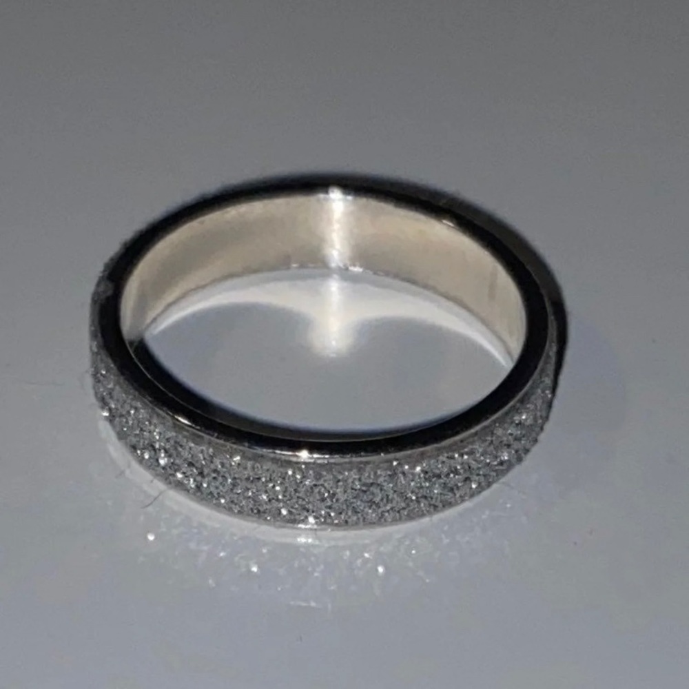 sparkle silver ring